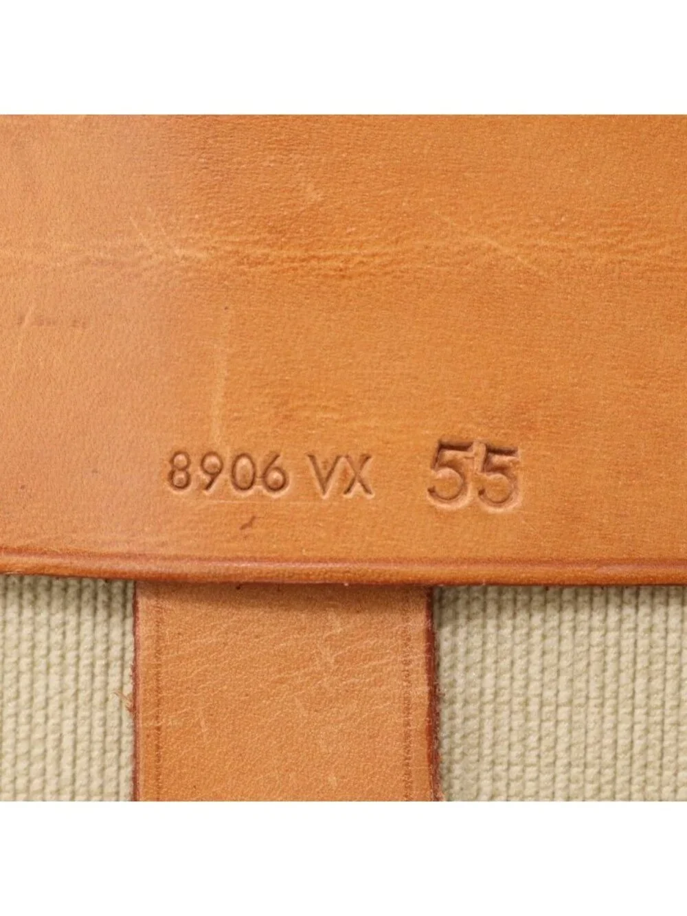 Louis Vuitton Monogram Sirius 55 Leather Boston Bag Tote Carry